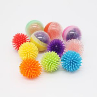 تعزيز لعبة الملونة 25 مم شائك الكرة لعبة للأطفال
