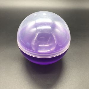 120mm Gashapon لعبة حاوية شفافة
