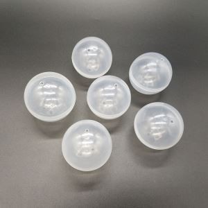 65MM Tranparent لون كبسولة كبسولة فارغة